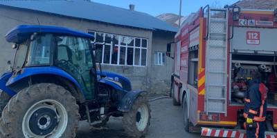 Yüksekovalı Demir Ailesinin Evi Yangında Kullanılamaz Hale Geldi