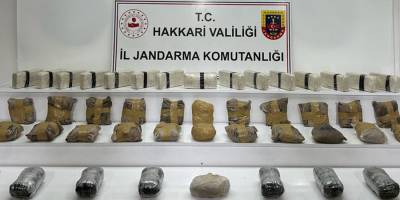 Yüksekova'da 56 Kilo Uyuşturucu Madde Ele Geçirildi