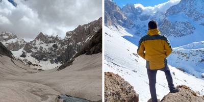 Yüksekovalı Dağcı Ocak Ayında Cennet Cehennem Vadisine Çıktı