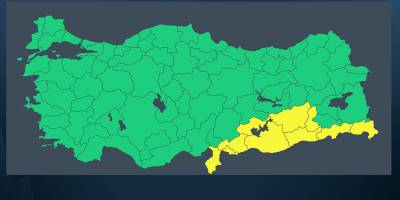 Meteoroloji'den Hakkari dahil 10 kent için sarı uyarı