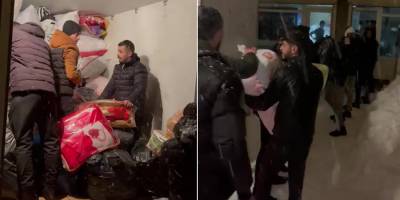 Depremzede Vatandaşlar için Yüksekovalı Duyarlı Gençlerden Örnek Davranış