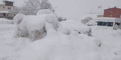 Hakkari'de 100 köy ve 194 mezra yolu kapandı