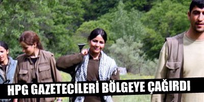HPG Gazetecileri bölgeye çağırdı