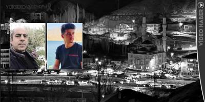 Enkaz altında kalan baba ve oğul Yüksekova'da yan yana toprağa verildi