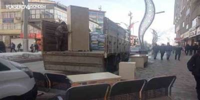 Hakkari SGK binası boşaltıldı