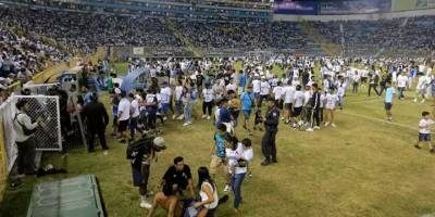 Futbol maçında facia! 12 ölü, yüzlerce yaralı