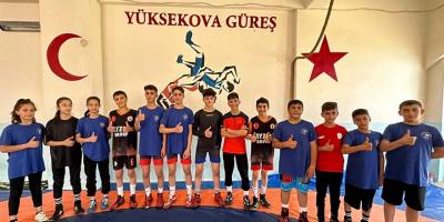 Yüksekovalı sporculardan altın madalya