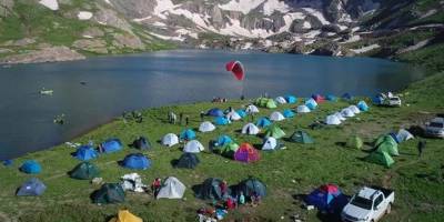 Yüksekova'daki Sat Buzul Gölleri, festivale hazırlanıyor