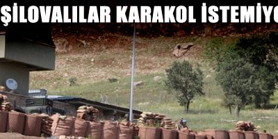 Yeşilovalılar karakol istemiyor