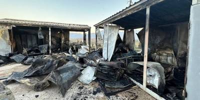 Yüksekova'da çıkan yangın maddi hasara neden oldu