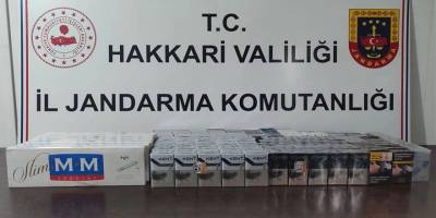Hakkari’de çok sayıda kaçak malzeme yakalandı