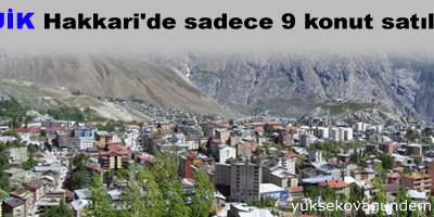 Hakkari 9'da kaldı