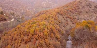 Sonbaharın büyüleyici güzelliği Şemdinli’yi sardı