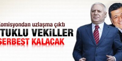 Tutuklu vekiller serbest kalacak