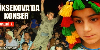 Yüksekova'!da Konser
