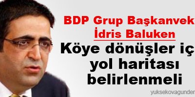 Yol haritası belirlenmeli