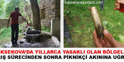 Bölge Piknikçi Akınına Uğradı