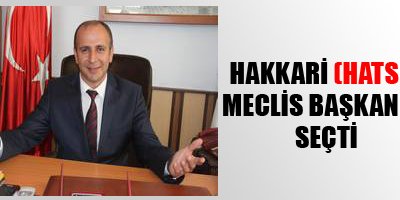 Hakkari (Hatso) meclis başkanını seçti