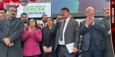 Hakkari’de İsmet Ölmez’in seçim bürosu açıldı