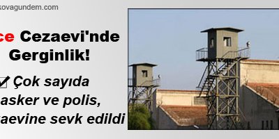 Lice cezaevinde isyan