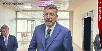 Vali Çelik: Yüksekova'da 3 bin konteynır ile 10 bin çadır depolanacak