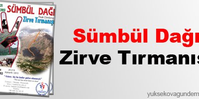 Sümbül Dağı Zirve Tırmanışı