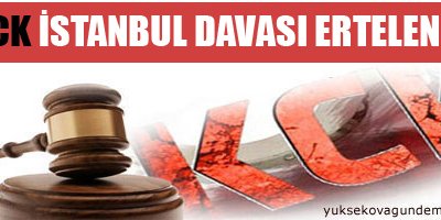 'KCK' İstanbul davası 30 Mayısa ertelendi