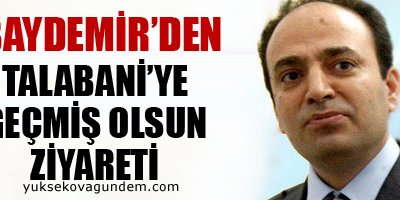 Talabani'ye geçmiş olsun ziyareti