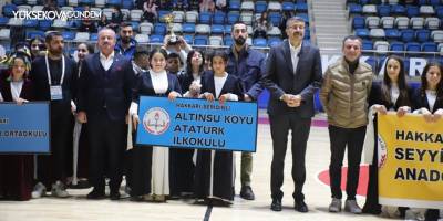 Hakkari’de okullar arası halk oyunları yarışması sonuçlandı
