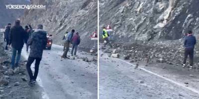 Yüksekova-Van Karayolu tehlike saçıyor