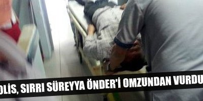 Polis, Sırrı Süreyya Önder'i omzundan vurdu!