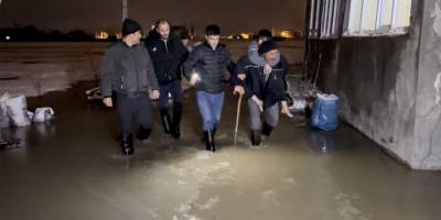 Yüksekova sular altında kaldı