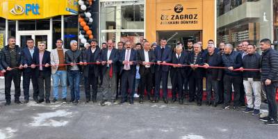 Yüksekova'da 'Öz Zagroz Ayakkabı Dünyası' isimli işyeri açıldı