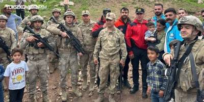 Yüksekova'da kaybolan çocuk uyurken bulundu