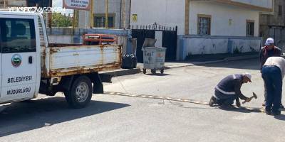 Yüksekova mahalle yollarına hız kesici kasisler kuruldu