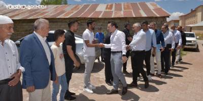 Yüksekova'da 6 köyün taleplerini yerinde dinlendi