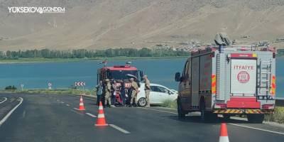 Van'da trafik kazası: 2 yaralı