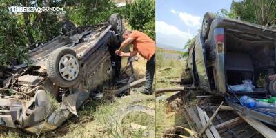 Trafik kazası meydana geldi: 3 yaralı