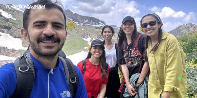 Filistinli turist Yüksekova doğasına hayran kaldı