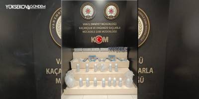 Van’da 194 kilo saf cıva ele geçirildi