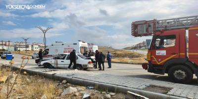 Trafik kazası meydana geldi: 1 yaralı