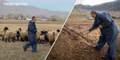 Yüksekova'lı Onat, Okulda öğretmen köyde çiftçi