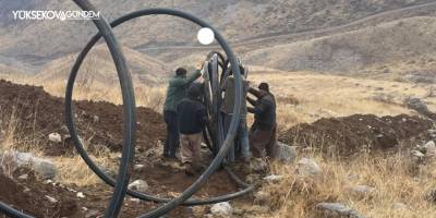 Umurlu Sınır Kapısı içme suyuna kavuşuyor