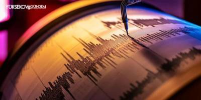 Şemdinli'de 3.5 büyüklüğünde deprem