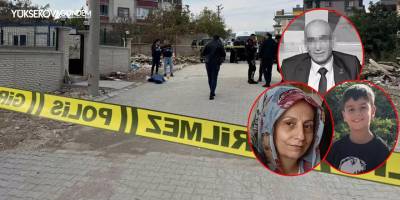 Mersin'de Koca Vahşeti: Hakkarili Eşini ve Oğlunu Öldürdü