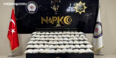 Van'da 143 kilo metamfetamin maddesi ele geçirildi