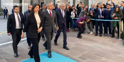 DEM Parti heyeti TBMM Başkanı Kurtulmuş ile görüştü