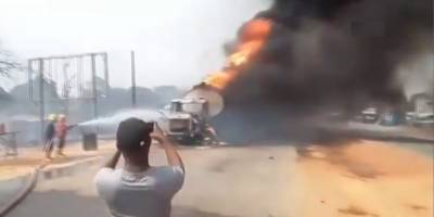 Nijerya’da yakıt tankeri patladı: 60 ölü