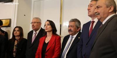 DEM-MHP görüşmesi sona erdi… Yalçın: Çok faydalı bir görüşme oldu