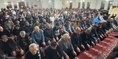 Yüksekova'da Kadir gecesi idrak edildi